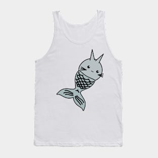 Bunny zodiac sign of Pisces Tank Top